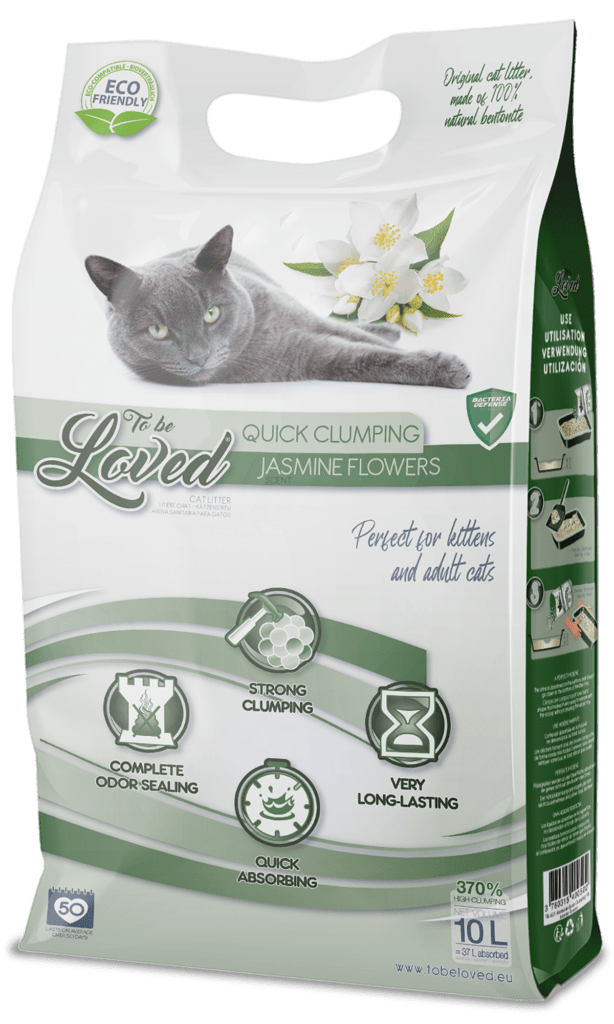 Jasmine Flowers scented cat litter ToBeLoved